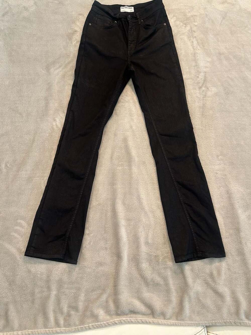 We The Free Jeans Size 27 Black Denim Pants